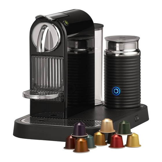 Nespresso CITIZ&MILK Manual