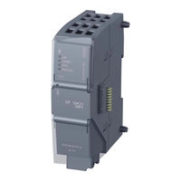 Siemens SIMATIC NET CP 1243-1 IEC Operating Instructions Manual