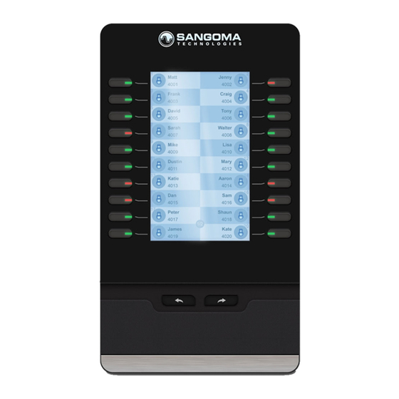 Sangoma EXP100 Quick Start Manual