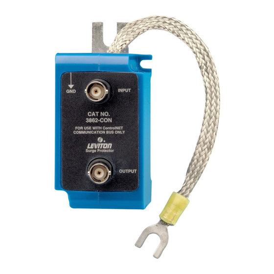 Leviton 3862-CON Installation Instructions