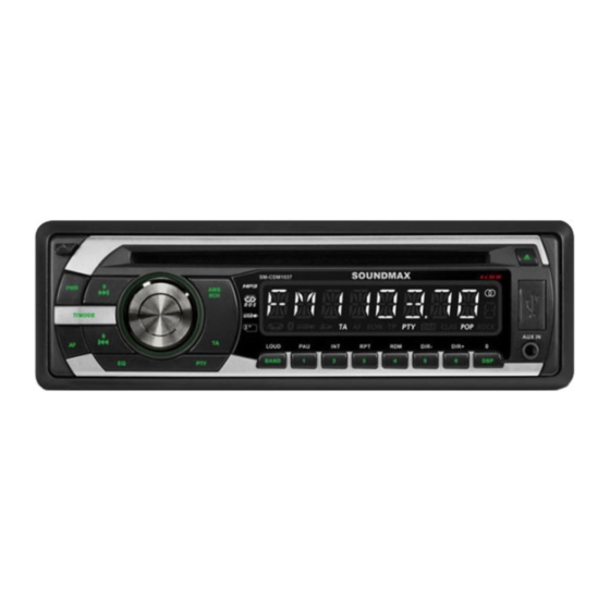 SoundMax SM-CDM1037 Instruction Manual