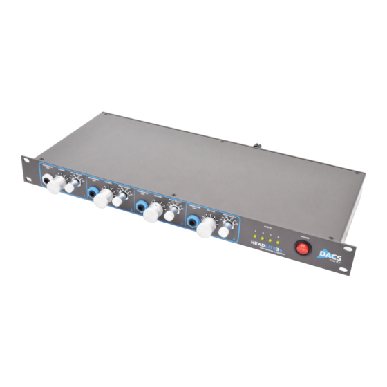 Dacs HeadLite 3+ User Manual