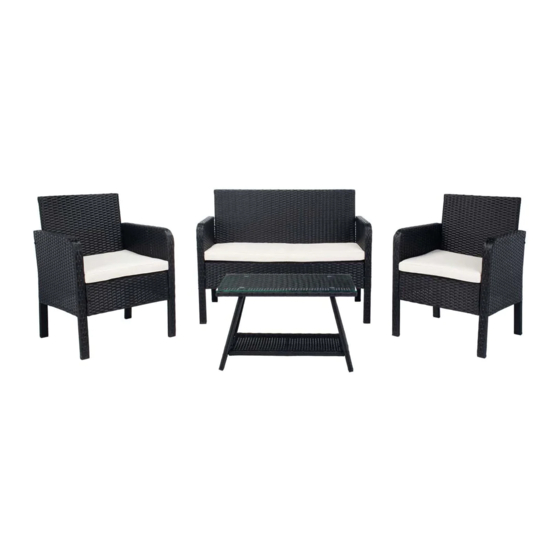 Safavieh Outdoor Aboka PAT7505A Quick Start Manual