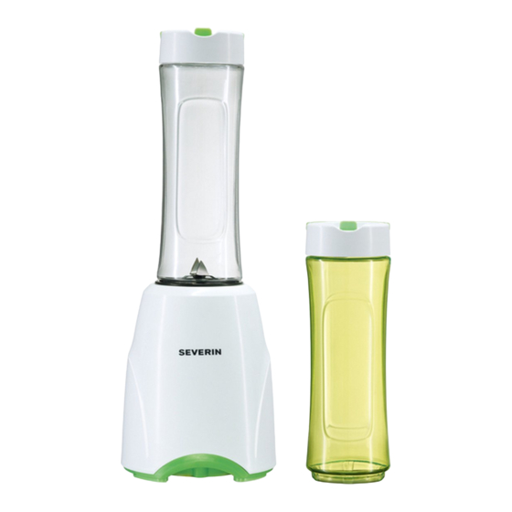SEVERIN Smoothie Mix & Go SM 3735 Instructions For Use Manual