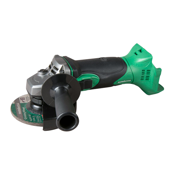 Metabo HPT G 18DSL2 Manual