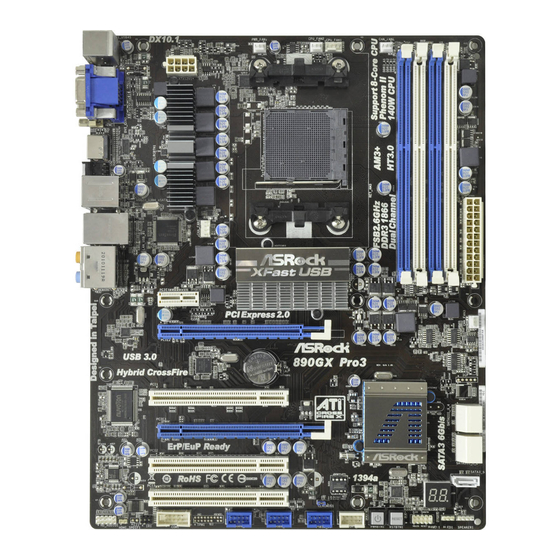 ASROCK 890GX PRO3 User Manual