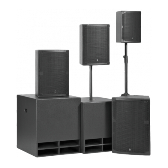 Turbosound TCX SERIES Quick Start Manual