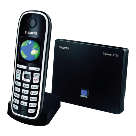 Siemens Gigaset C470 IP Manual