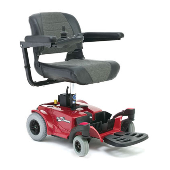 Pride Go-Chair Owner's Manual