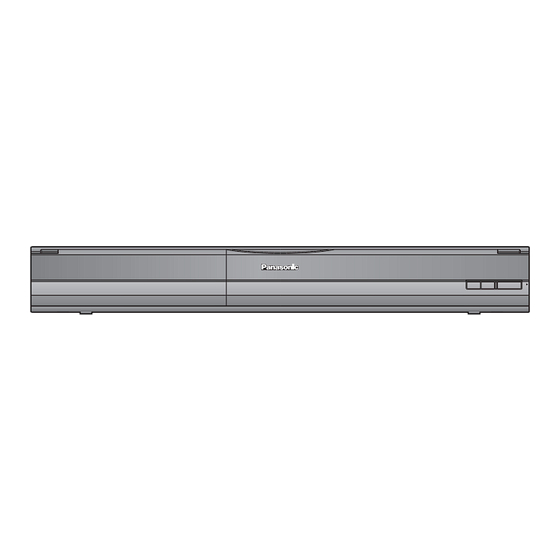 Panasonic DMR-EX78EB Operating Instructions Manual