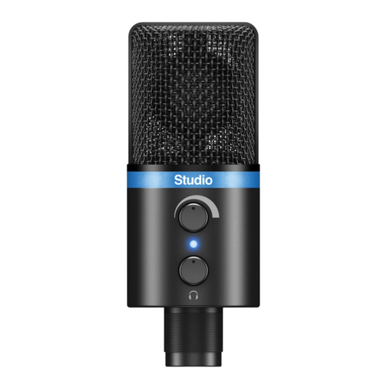 IK Multimedia IRIG MIC STUDIO User Manual