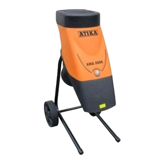 ATIKA AMA 2500 Original And Safety Instructions