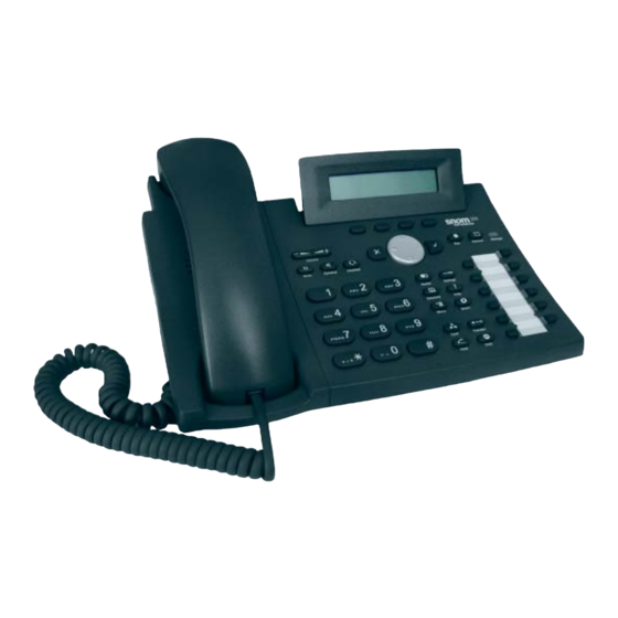 Snom 320 Manual