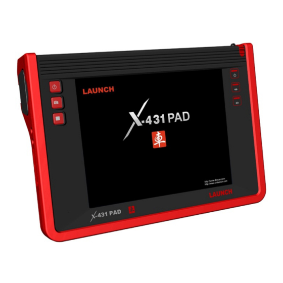Launch X-431 PAD User Manual