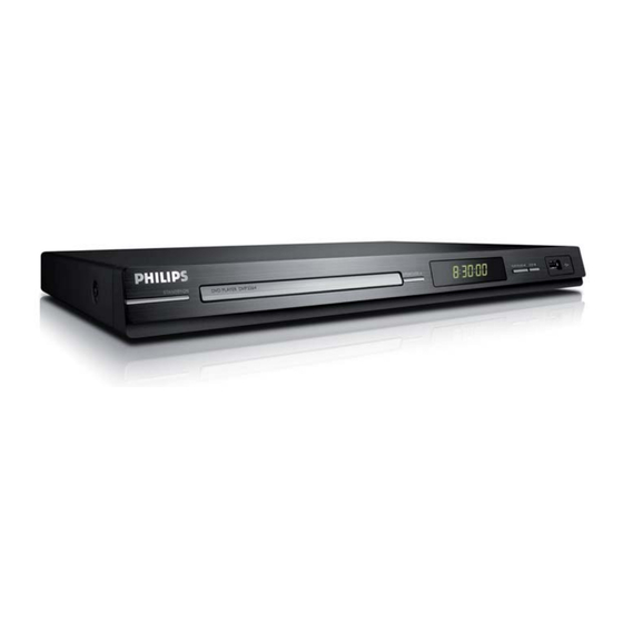 Philips DVP3260/05 User Manual