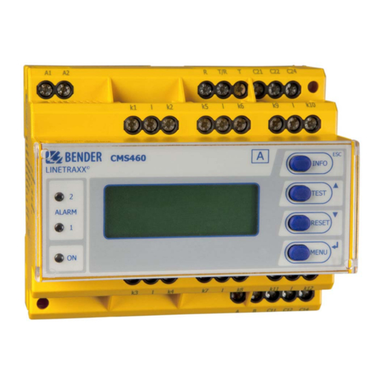 Bender LANTRAXX CMS460-D Manual