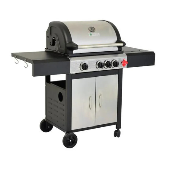 GREADEN GR-3B31NA Gas Grill Manuals