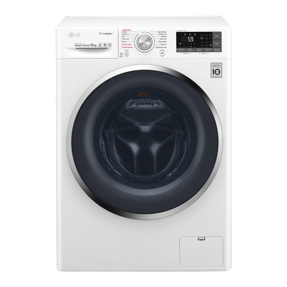 LG F4J7JS Series Smart Washing Machine Manuals