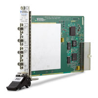 National Instruments PXI-5695 Getting Started Manual