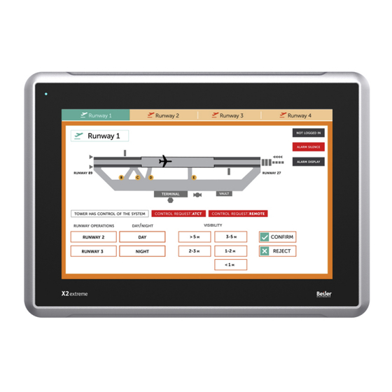 Beijer Electronics X2 extreme 12 CO Installation Manual