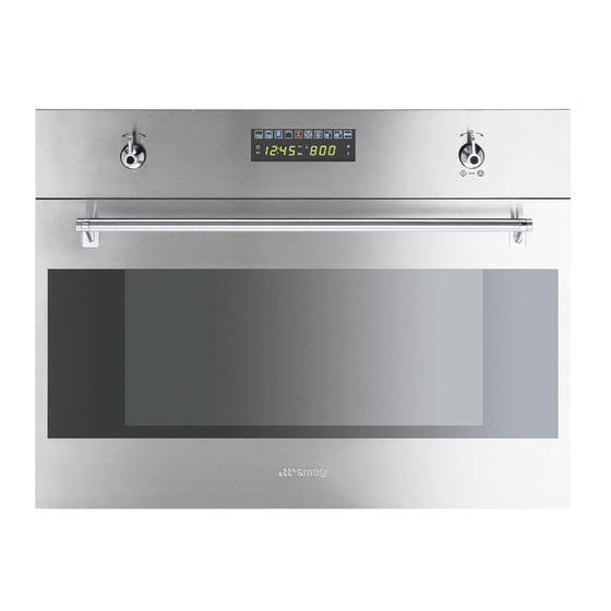 Smeg S45MCX1 Instructions For Use Manual