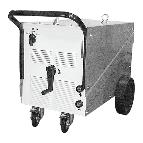 Oerlikon CITOROD 4000T Safety Instruction For Use And Maintenance
