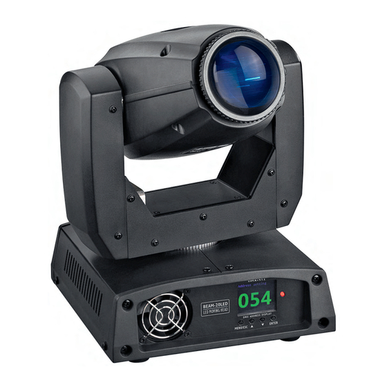 IMG STAGE LINE BEAM-20LED Instruction Manual