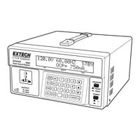 Extech Instruments 380820 User Manual