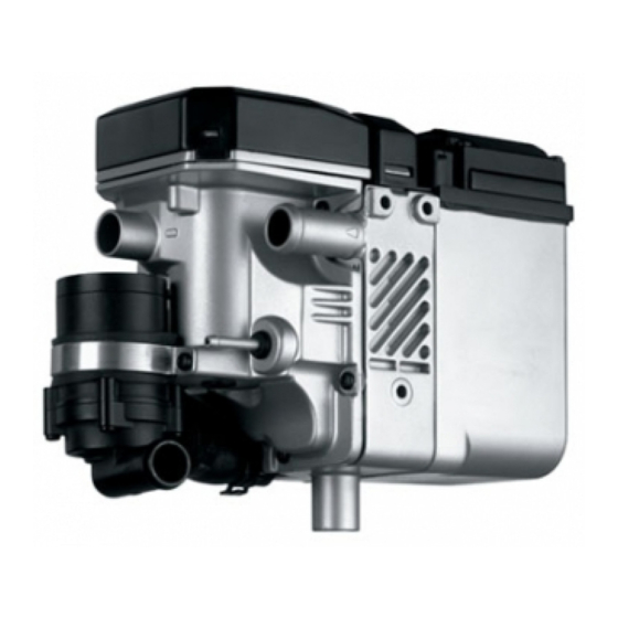 Webasto thermo top c Installation Instructions Manual