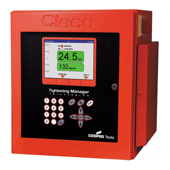 Cooper Tools Cleco TME-111 Manuals