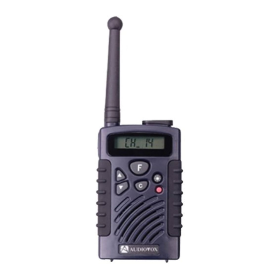 Audiovox FR314B Owner's Manual