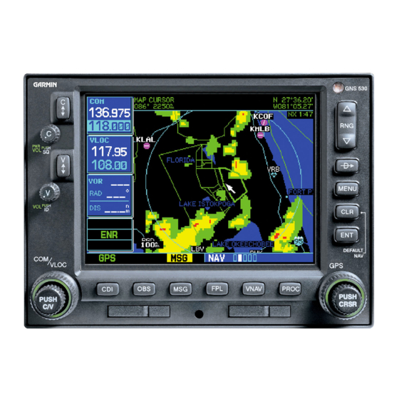 Garmin GNS 530 Brochure