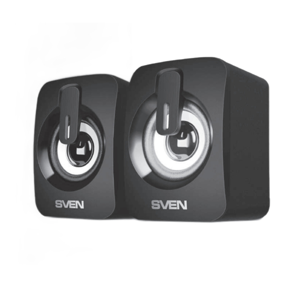 Sven 225 User Manual