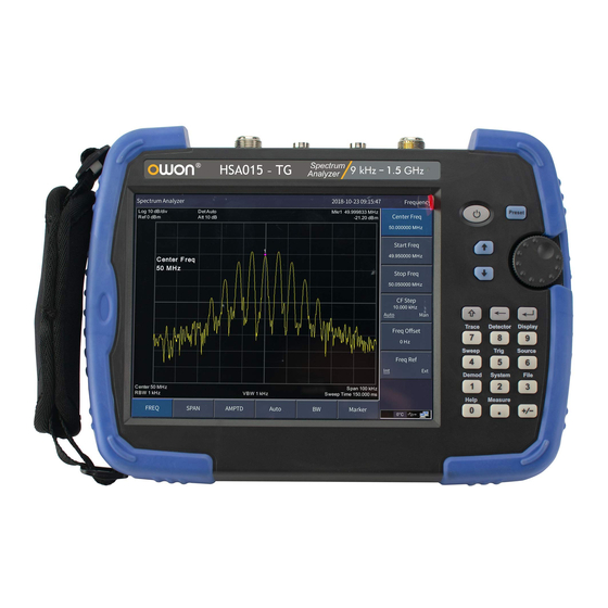 Owon HSA Series User Manual