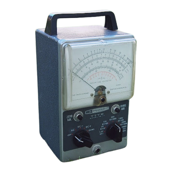 Heathkit IM-11 Assembly And Operation Manual