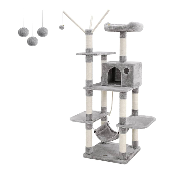 Songmics Feandrea Cat Tree Assembly Instructions
