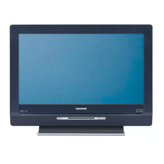 Magnavox 32MD357B - 32" LCD TV User Manual