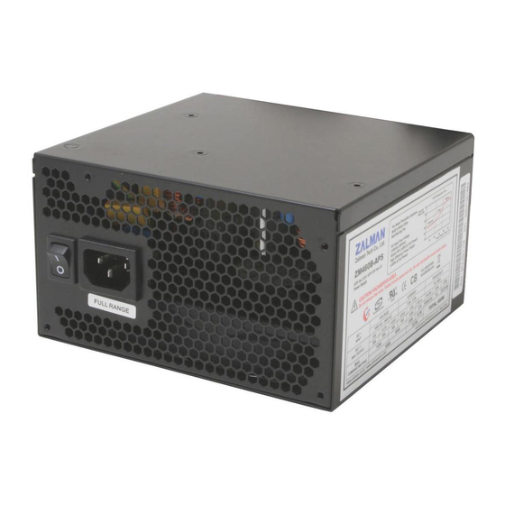 ZALMAN ZM460B-APS User Manual