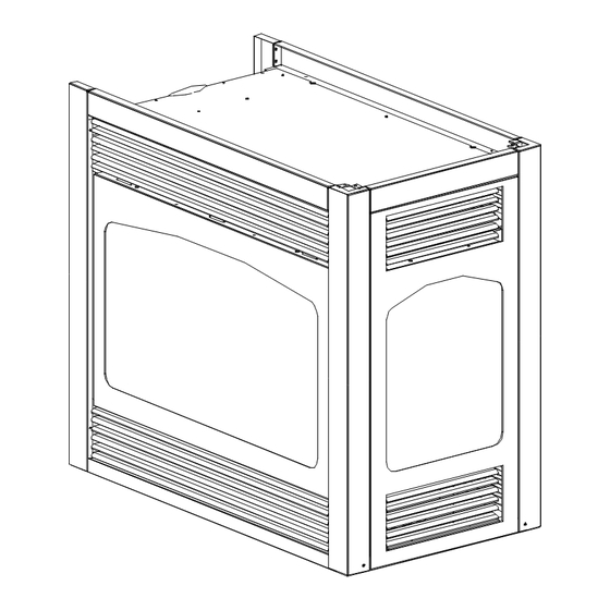 kozy heat 944 SEE-THRU Installation & Operating Instructions Manual