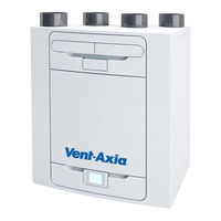 Vent-Axia 405216 Advance SX Installation And User Manual