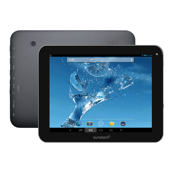 Sunstech TAB87DCBT User Manual