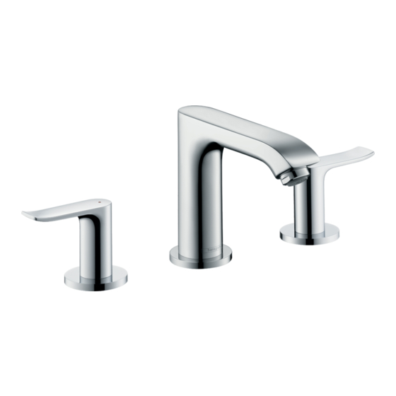 Hans Grohe Metris 31083007 Instructions For Use/Assembly Instructions