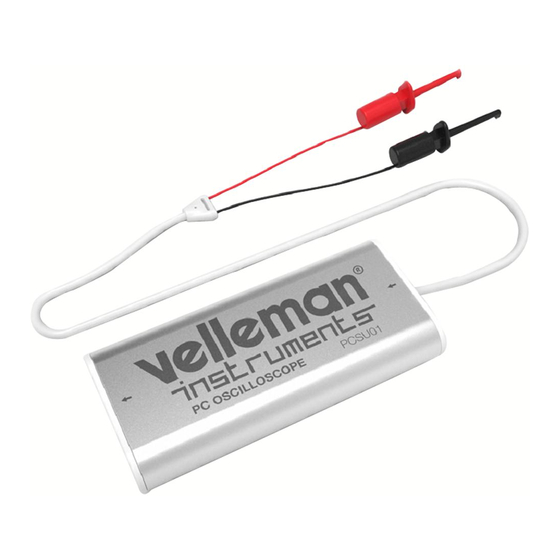 Velleman PCSU01 User Manual