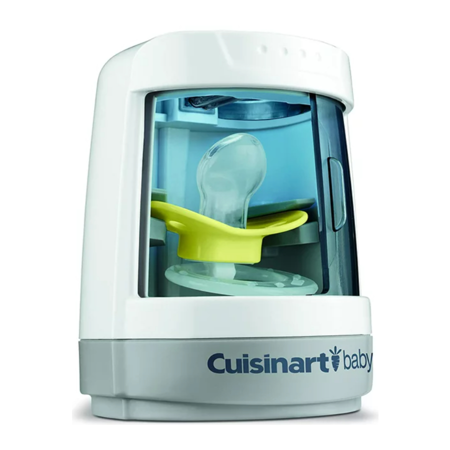 Cuisinart baby CPS-100 Series - Baby Portable UV Sterilizer Manual