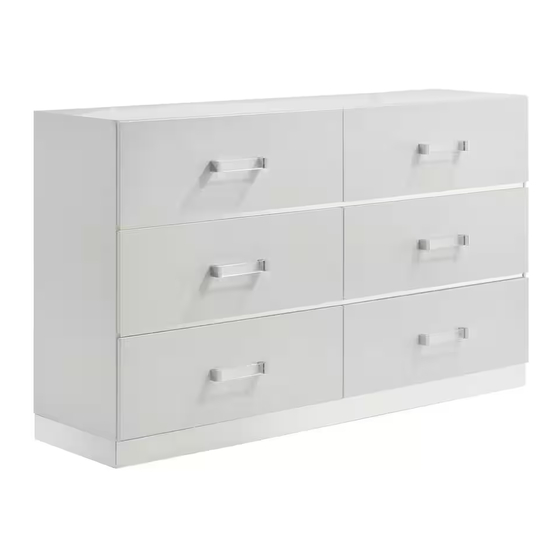 New Classic Furniture EUROPA B1840-050 Assembly Instructions