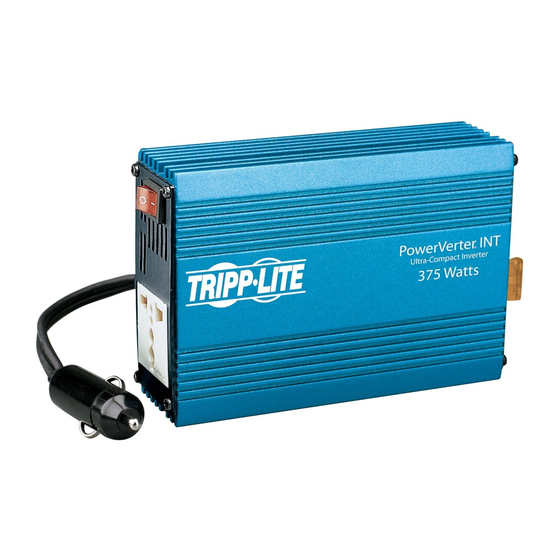 Tripp Lite PowerVerter PVINT375 Specification Sheet