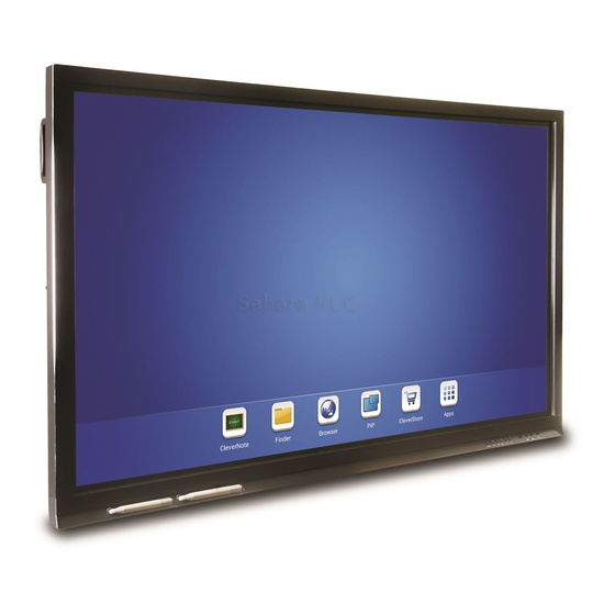 Clevertouch Plus Quick Start Manual