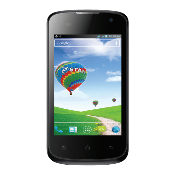 Estar SmartPhone X35 Quick Start Manual