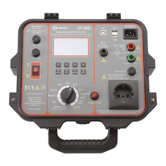 Beha-Amprobe GT-900 User Manual
