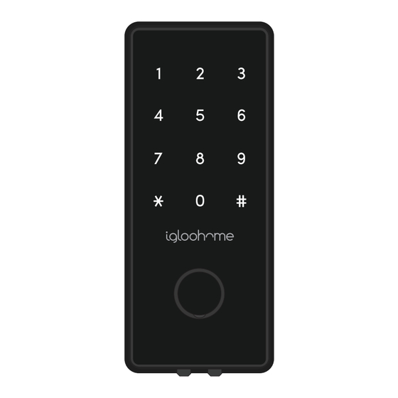Igloohome Deadbolt 2S Installer/User Manual